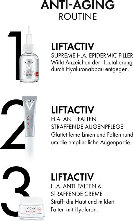Image du produit Vichy Liftactiv Supreme Soin contour des yeux (Sérum, 15 ml, Jour + nuit)