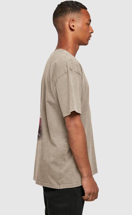 Actual product image Merchcode Grand Thug Life Acid Washed Heavy Oversize Tee - 118069 (XL)