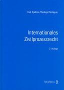 Produktbild Internationales Zivilprozessrecht (Deutsch, Karl Spühler, Rodrigo Rodriguez, 2013)