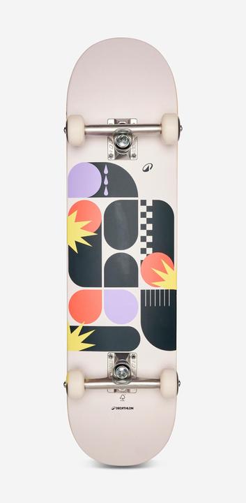 Actual product image Decathlon Skateboard Complete Grösse 8"- FSC CP100 Retro (31.60")