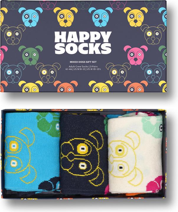 Image du produit Happy Socks Set cadeau chien mixte (Lot de 3, 36 - 40)