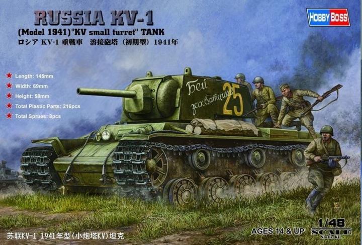 Produktbild Hobby Russian KV-1 1941 Small Turret tank