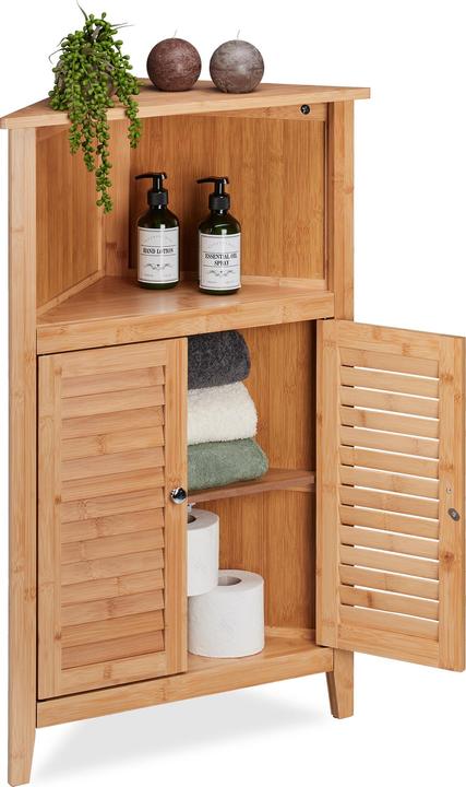 Relaxdays Armoire d'angle (58 x 30 x 92 cm)
