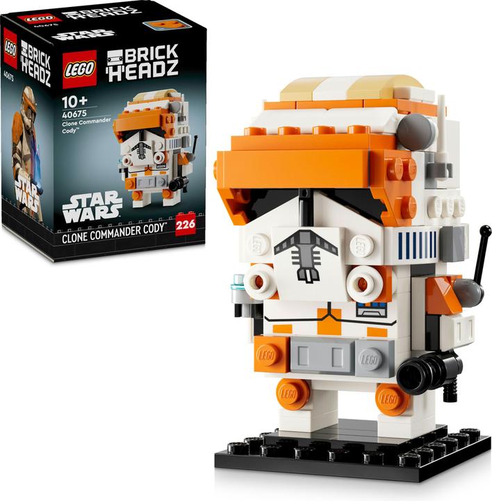 Image du produit LEGO Clone Commandant Cody (40675, LEGO Brickheadz)