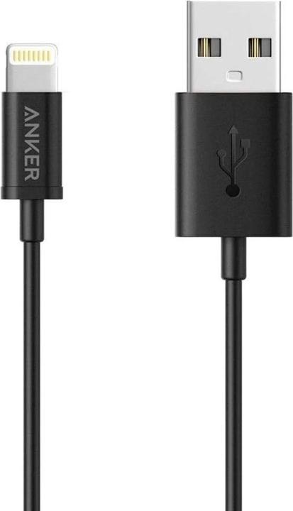 Actual product image Anker EUFY PowerLine Select+ USB-A to LTG 3ft Black C89 (0.91 m)