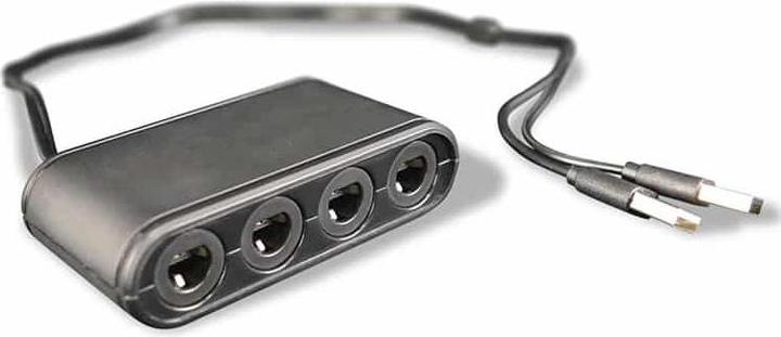Steelplay GameCube Controller Adapter -neliporttinen adapteri, Switch (Switch)