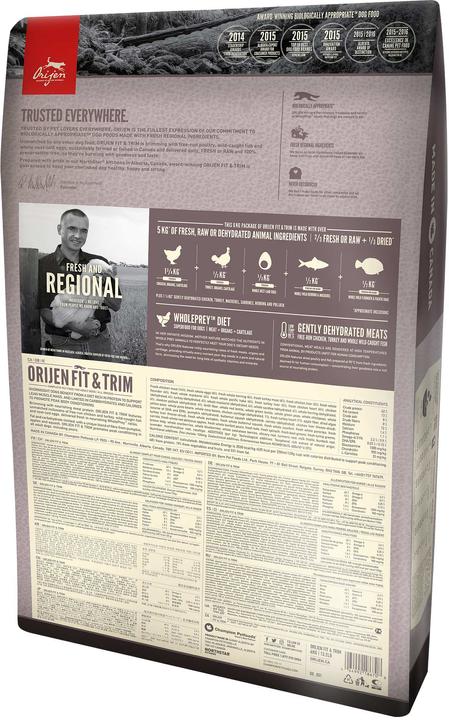 Produktbild Orijen Fit und Trim (Adult, 1 Stk., 11400 g)