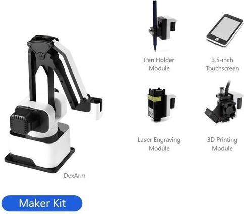 Actual product image Rotrics Robot Arm DexArm Maker Kit