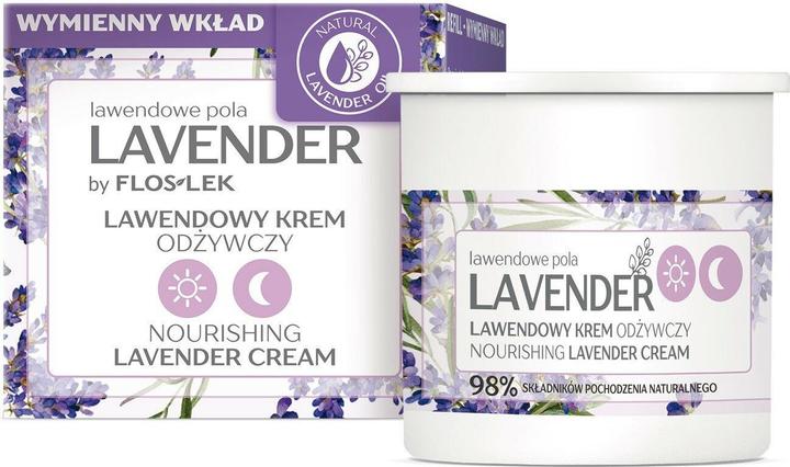 Floslek Lavender lavender nourishing day and night cream Refill 50ml (50 ml, Tagescreme)