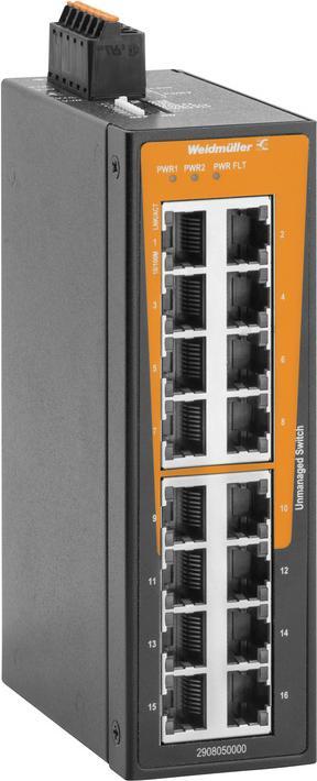 Actual product image Weidmüller Network switch unmanaged