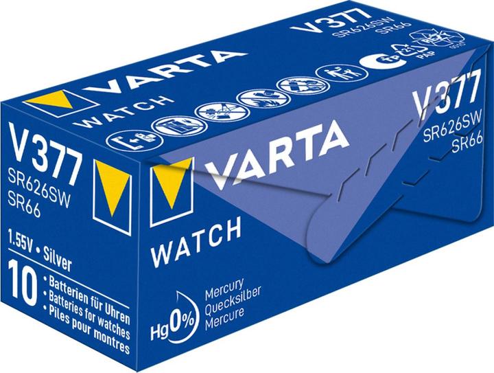 Image du produit Varta V377 (1 pcs, SR66, 27 mAh)