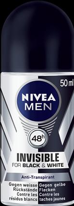 Produktbild NIVEA Men Invisible for Black & White (Roll-on, 50 ml)