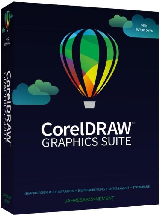Produktbild Corel CorelDRAW Graphics Suite 365 (1Y) ESD * (1 User, 12 Monate)