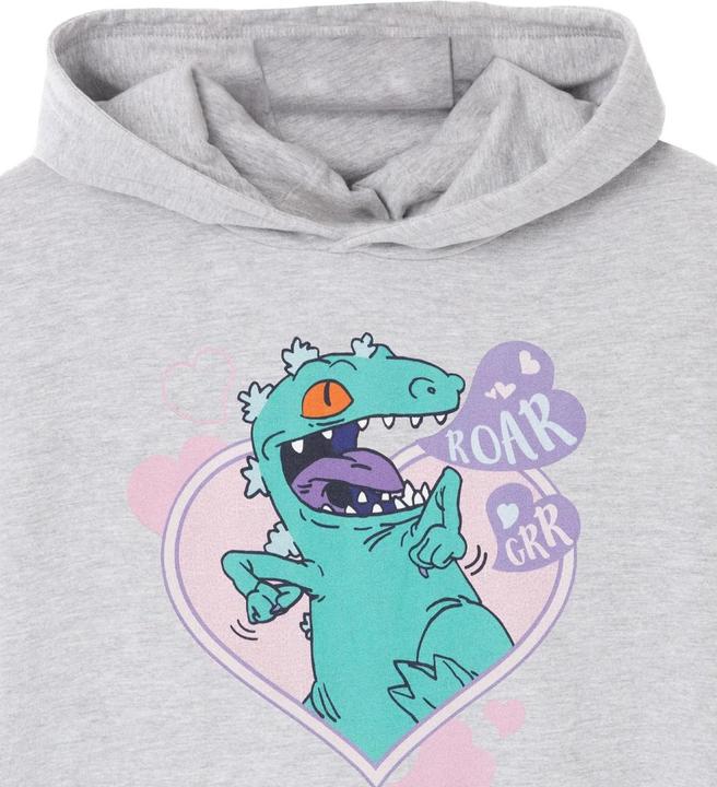 Immagine prodotto Rugrats Love Felpa con Cappuccio Reptar Donna (XXL)