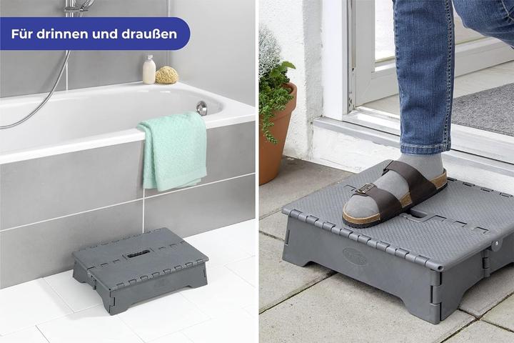 Immagine prodotto Wenko Klapp-Trittstufe (Gradino pieghevole, 28 cm)
