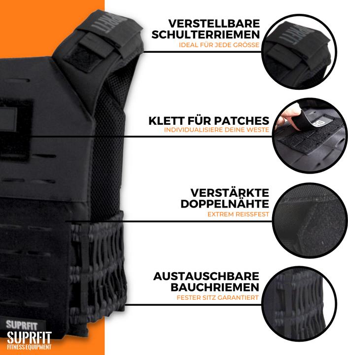 Image du produit Suprfit Gilet lesté Sigurd 3D (2 x 2,6 kg)