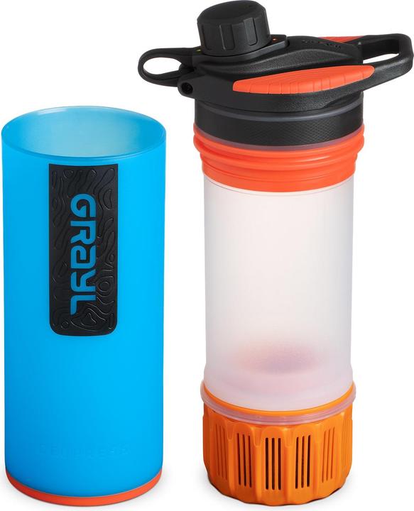 Actual product image Grayl GEOPRESS Purifier Bottle - Bali Blue (0.71 l)