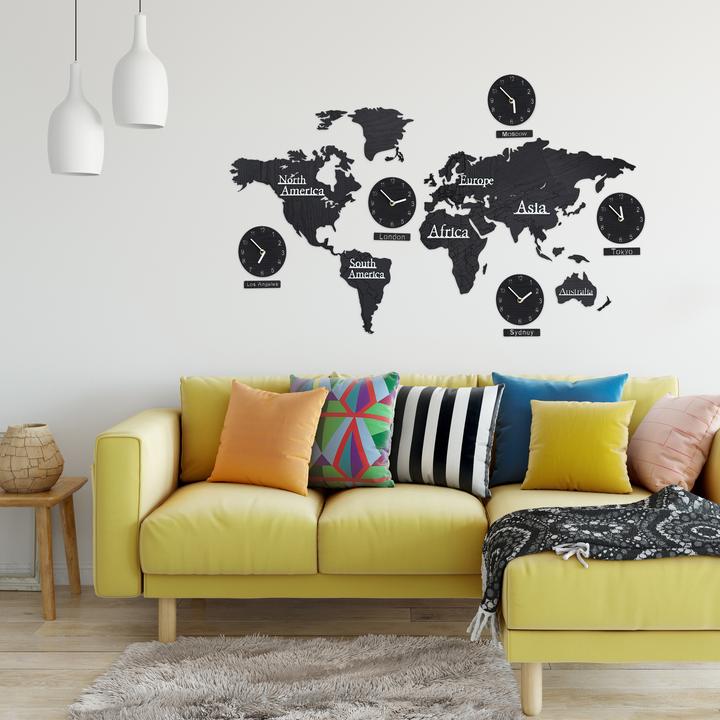 Produktbild Relaxdays Weltkarte (113 cm)