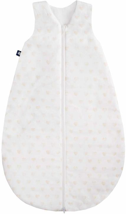 Julius Zöllner Baby-Sommerschlafsack Schlummerherzen Gr. 70 cm (70 cm, 0.5 TOG)