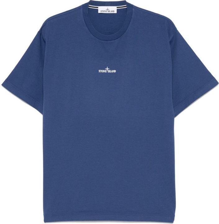 Actual product image Stone Island T-shirts And Polos Blue (M)
