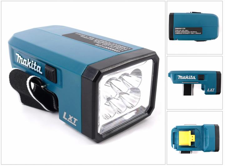 Image du produit Makita Lampe DEADML186 6 LED, DML186 mais sans batterie et sans chargeur (500 lm)