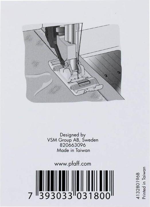 Produktbild Pfaff Rollenfuss für Gruppe B C D E F G J K L