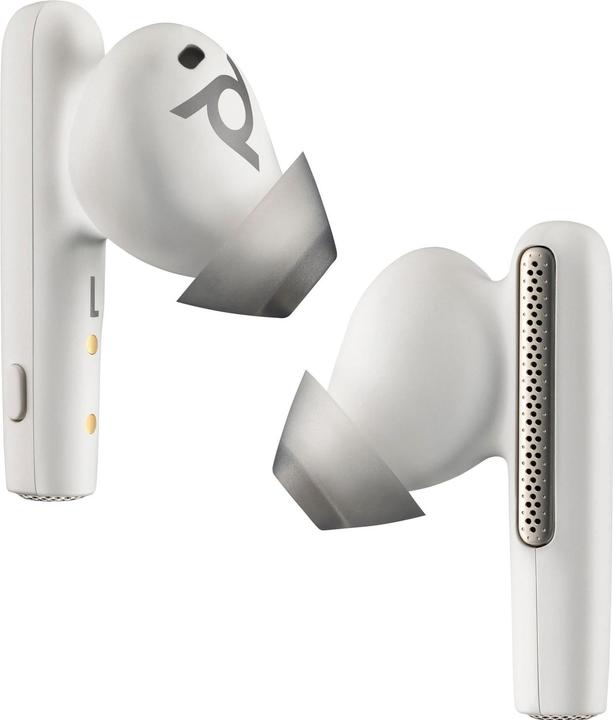 Produktbild Poly Voyager Free 60 UC White Sand Earbuds (ANC, 24 h, Kabellos)