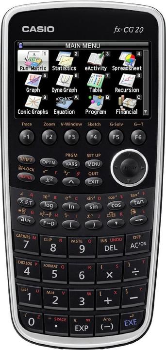 Actual product image Casio Fx-Cg20 (Batteries)