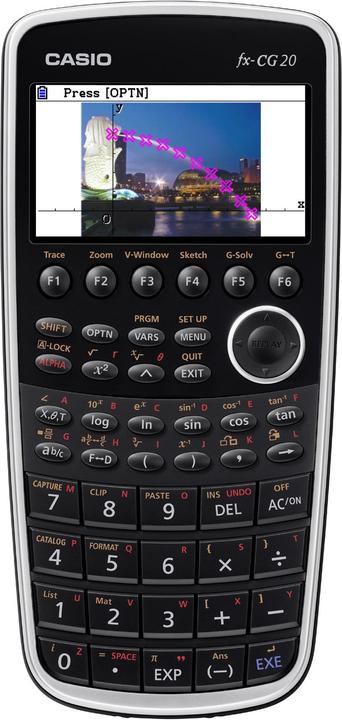 Actual product image Casio Fx-Cg20 (Batteries)