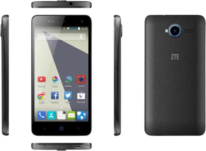 Produktbild ZTE Blade A452 (8 GB, Schwarz, 5", Hybrid Dual SIM, 13 Mpx, 4G)