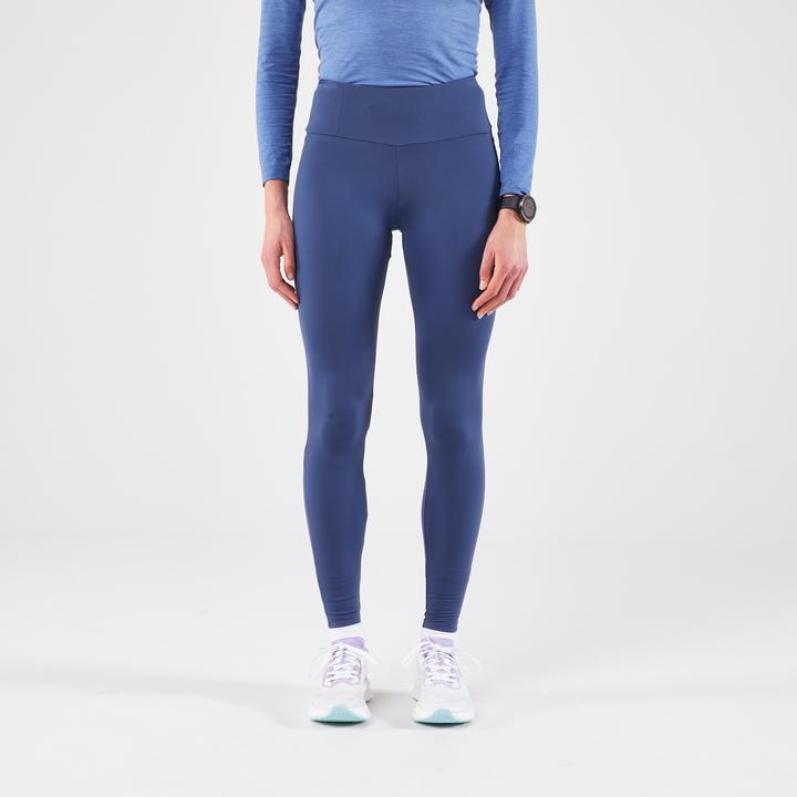 Produktbild Kiprun Lauftights lang Damen - Run 500 Warm blau (W26/L30)