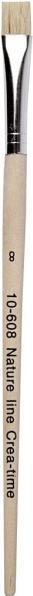 Actual product image Creativ Company Houten Kwasten - No. 8, Korte Steel, 12st. (10 mm)