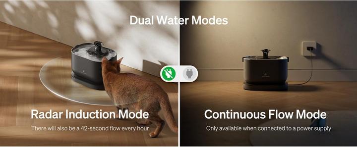 Image du produit Petlibro Dockstream Battery-Operated Water Fountain (2.50 l)