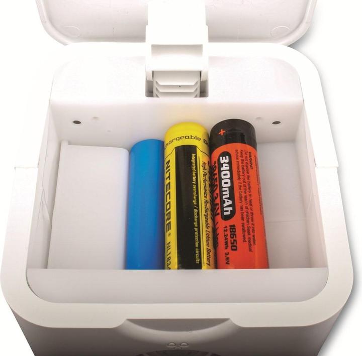 Productafbeelding Eneroid Ronde cel lader (1 Pcs., 18650, Lader zonder batterij)