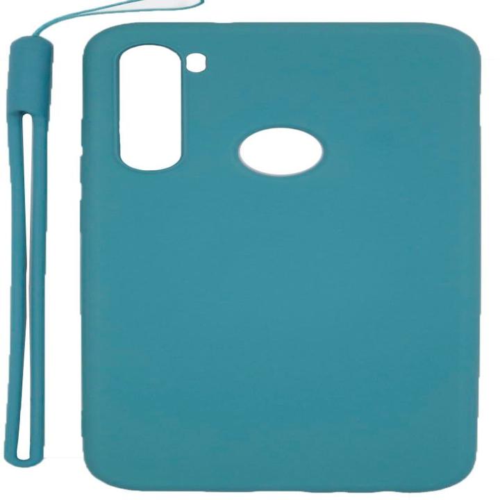 Produktbild Evelatus Xiaomi Redmi Note 8 / Redmi Note 8 2021 Soft Touch Silicone Case with Strap (Xiaomi Redmi Note 8)