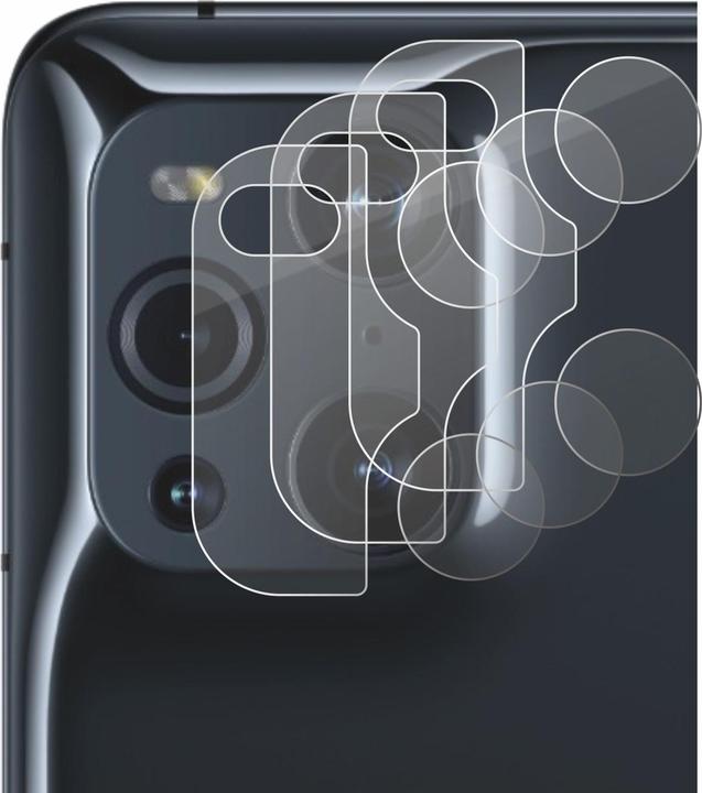 Actual product image BROTECT AirGlass Glass (3 Piece, Oppo Find X3 Pro)