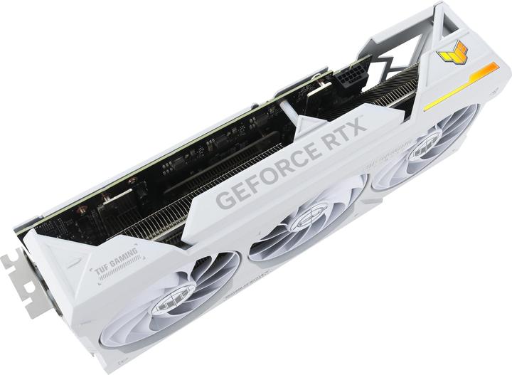 Actual product image ASUS TUF-RTX4070TIS-O16G-WHITE-GAMING (16 GB)