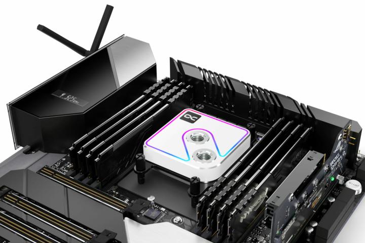Actual product image Alphacool WAC Core 1 Aurora White