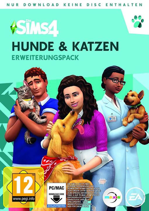 EA Games Les Sims 4 - pack d'extension Chiens et chats (PC, Multilingue)