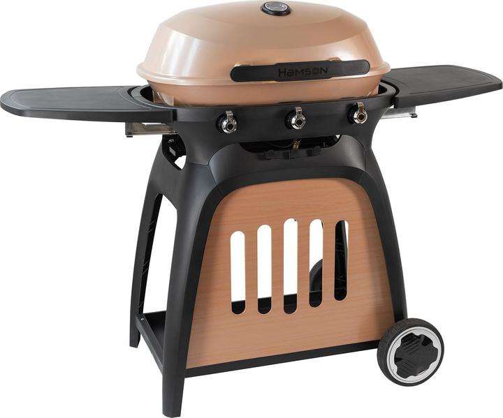 Image du produit Hamson Grill à gaz Ryde 3 Brûleur Champagner 144x65x109 cm (8.20 kW)