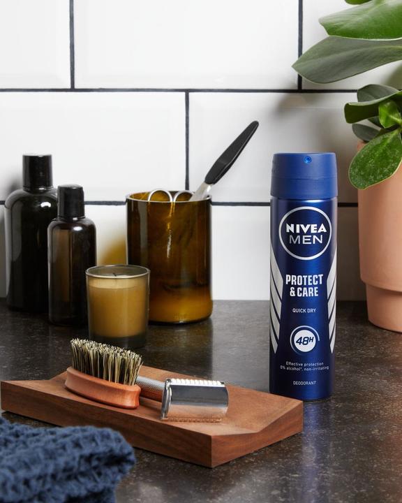 Actual product image NIVEA MEN PROTEGE & CUIDA deo vapo 200 ml (Spray, 200 ml)