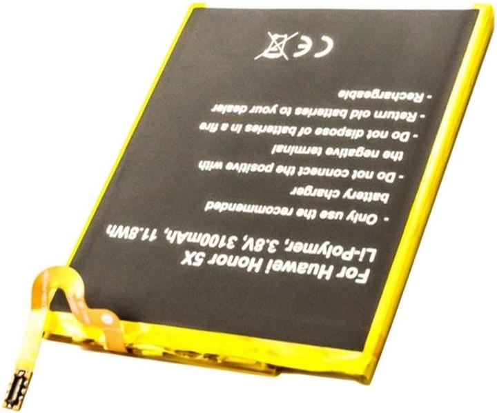 Image du produit AccuCell Batterie Huawei Honor 5X, HB396481EBC 3,8 volts
