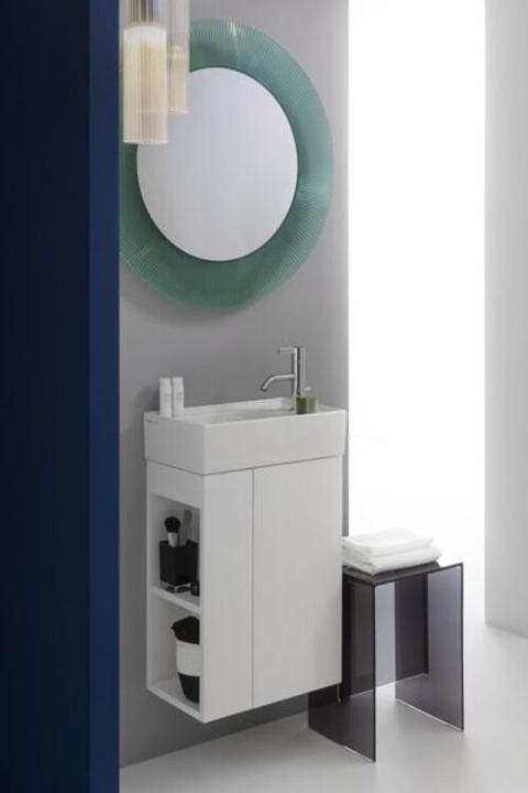 Produktbild Laufen Kartell Waschtischunterschrank, 1 Tür, Scharnier rechts, 440x600x270mm, für WT 815334, H407 (30 x 50 x 66 cm)