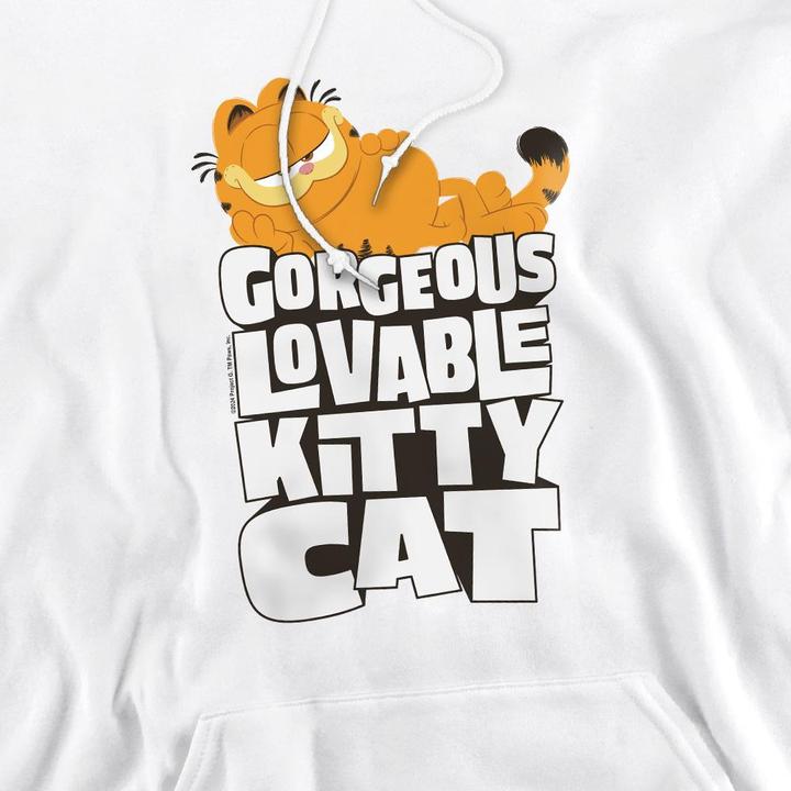 Immagine prodotto Garfield Lovable Kitty Cat Felpa con Cappuccio Uomo (XL)