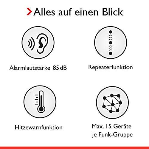 Produktbild Pyrexx Rauchmelder 4-er Set, weiss