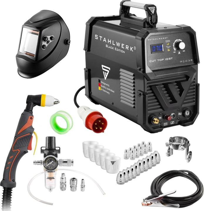 Produktbild Stahlwerk Plasmaschneider CUT 70 P IGBT mit 70 A & Pilot-Zündung Vollausstattung
