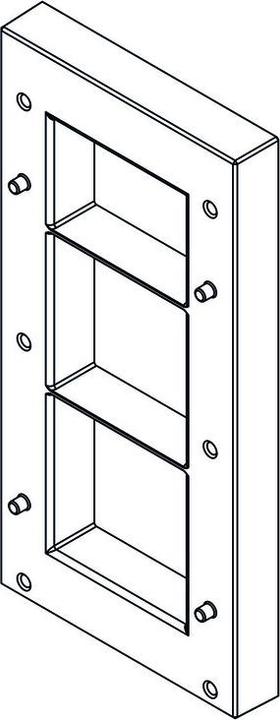 Productafbeelding Servetto Afstandhouders 3T 20mm, antraciet (1 Pcs.)