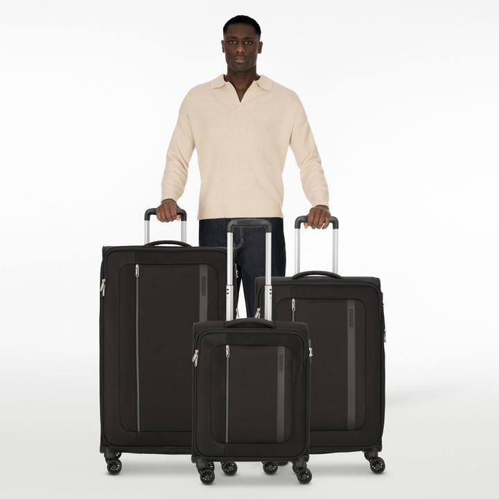 Actual product image American Tourister Blazing Ride 4 Rollen Kofferset 3-teilig mit Dehnfalte (211 l, XL (from 140l))