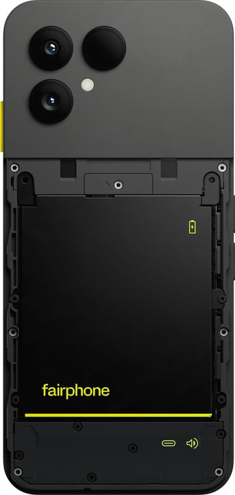 Immagine prodotto Fairphone (Gen. 6) (256 GB, Horizon Nero, 6.31", Doppia SIM, 50 Mpx, 5G)