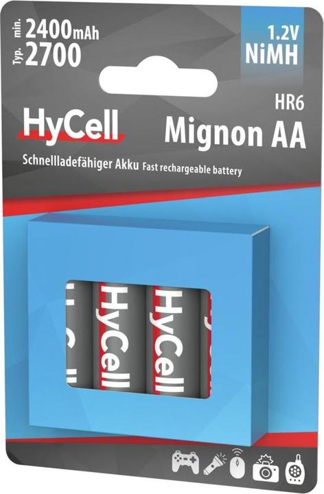 Image du produit HyCell AA (4 pcs, AA, 2700 mAh)